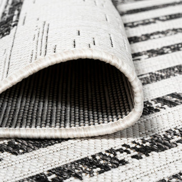 Zolak Berber Stripe Geometric Area Rug